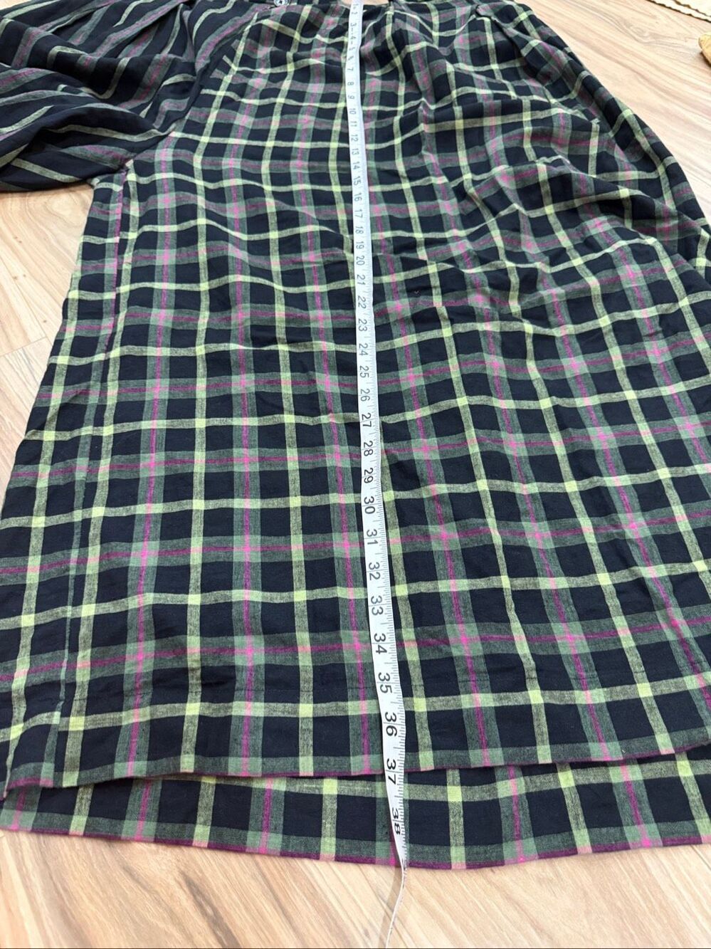 Rujuta Sheth Frida Pants- Strike Chex Bazaar boho lagenlook sz XL - Picture 9 of 12